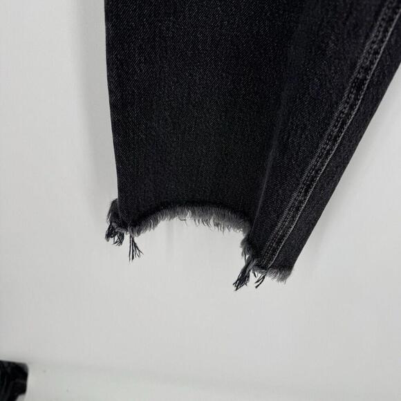 The Great jeans womens 31 black slouch taper high rise baggy loose relaxed work - Picture 3 of 9